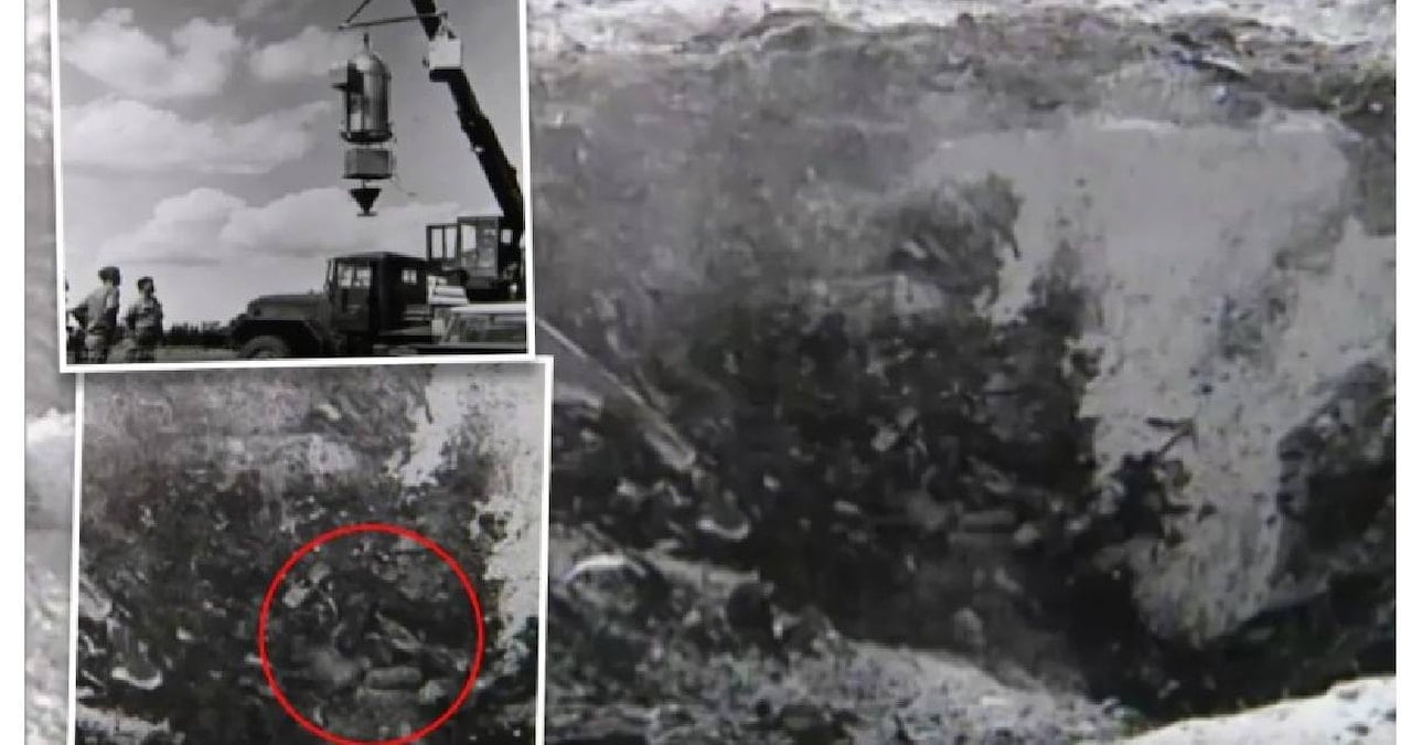 22 dakikalık siyah beyaz kayıt dünyayı şoke etti: Yerde yatan uzaylı mı?