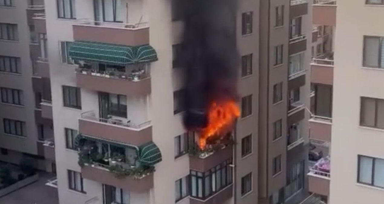 Bursa’da ocakta unutulan yemek yangın çıkardı