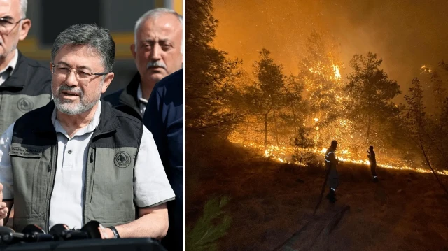 Muğla ve Alanya’da alevlerle mücadele: Bakan Yumaklı son durumu açıkladı
