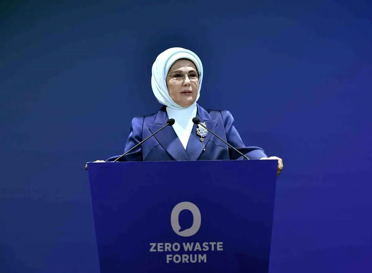Emine Erdoğan: Sıfır Atık Hareketi Küresel Vicdanı Temsil Ediyor