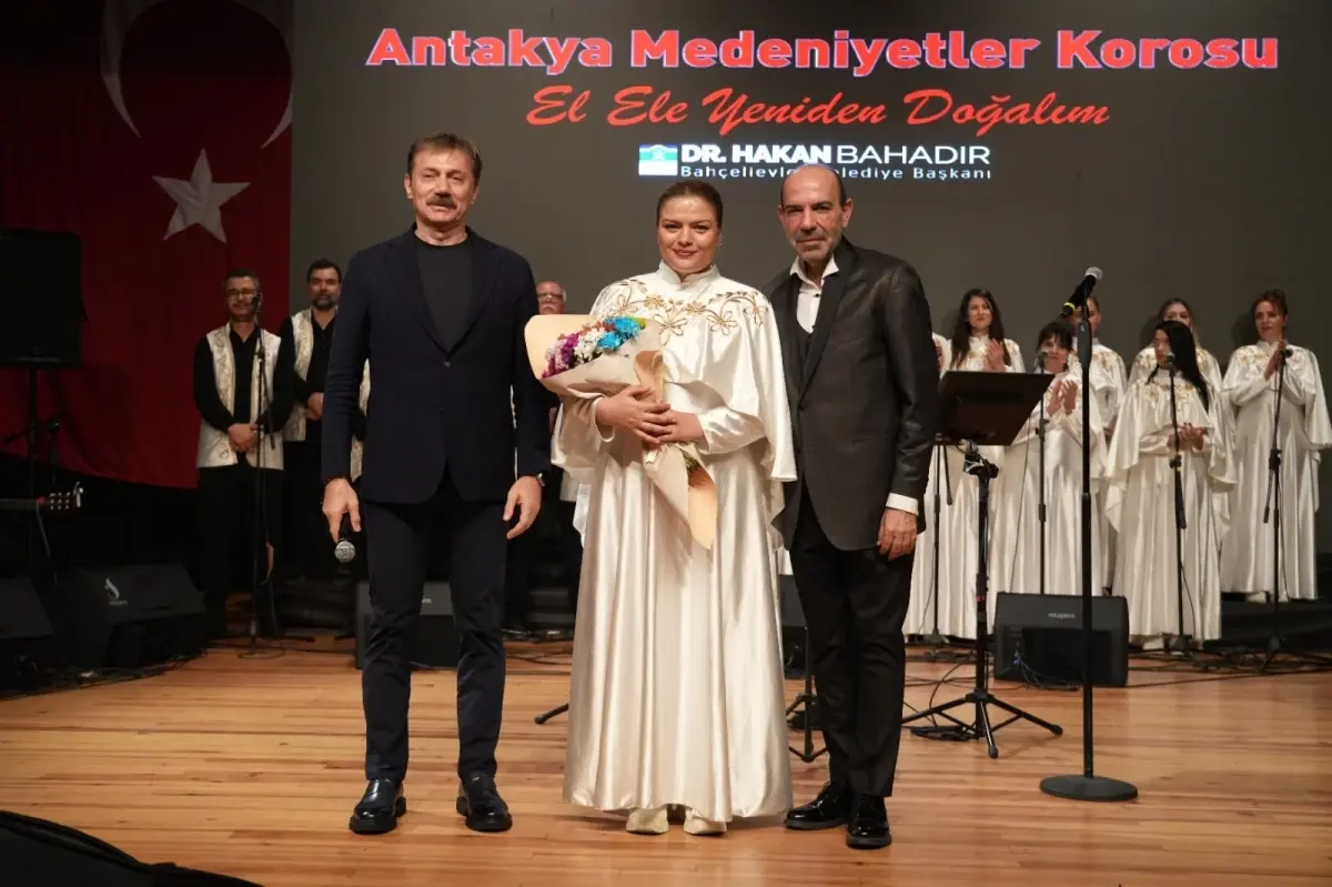 Antakya Medeniyetler Korosu Bahçelievler’de konser verdi