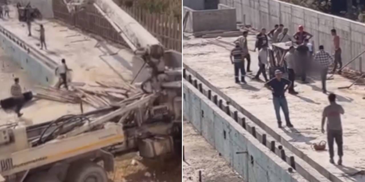 Antalya’da iş cinayeti: Üzerine beton mikseri devrilen işçi yaşamını yitirdi!