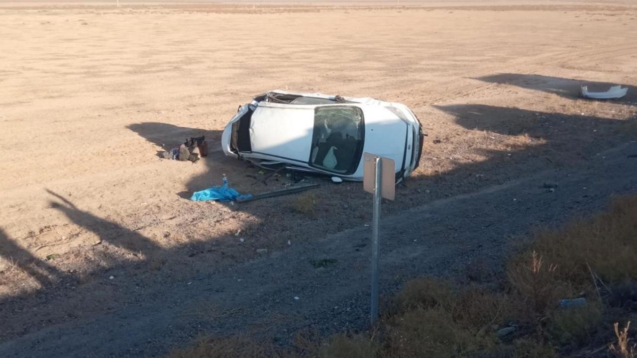 Kontrolden çıkan otomobil takla attı: 6 yaralı