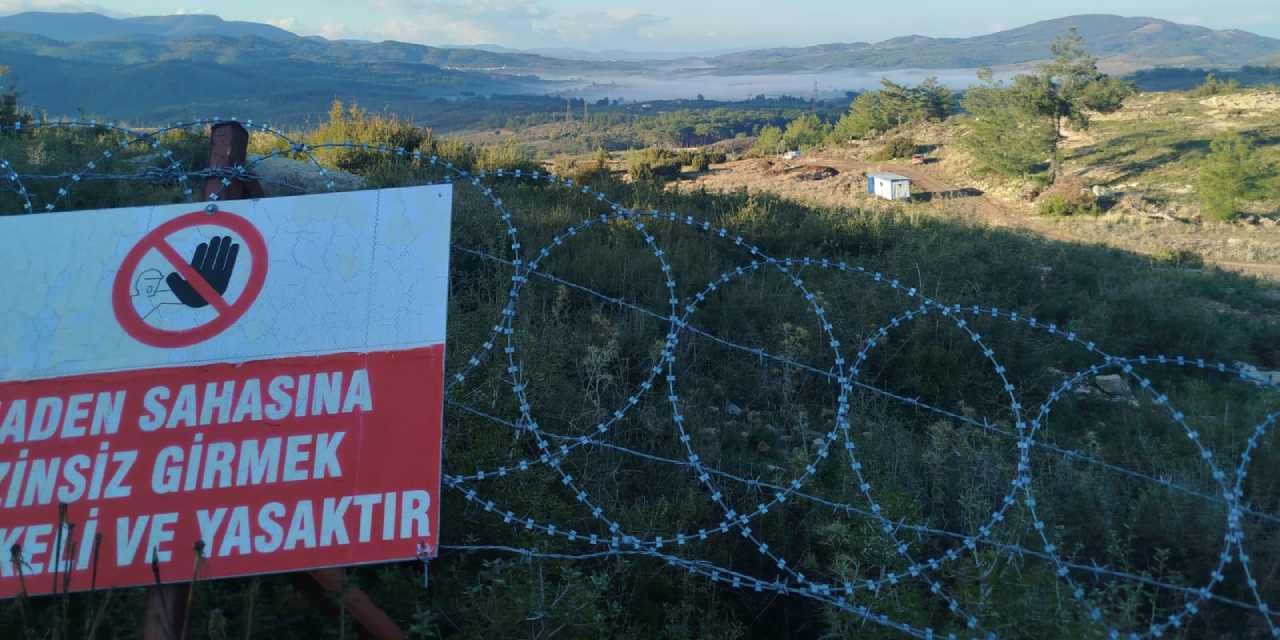 Akbelen’de zeytinler tehdit altında! Dikenli tellerle çevirdiler!