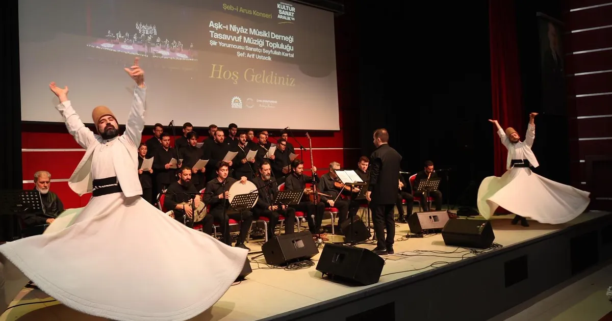 Kocaeli Gebze’de Şeb-i Arus konseri ile manevi yolculuk