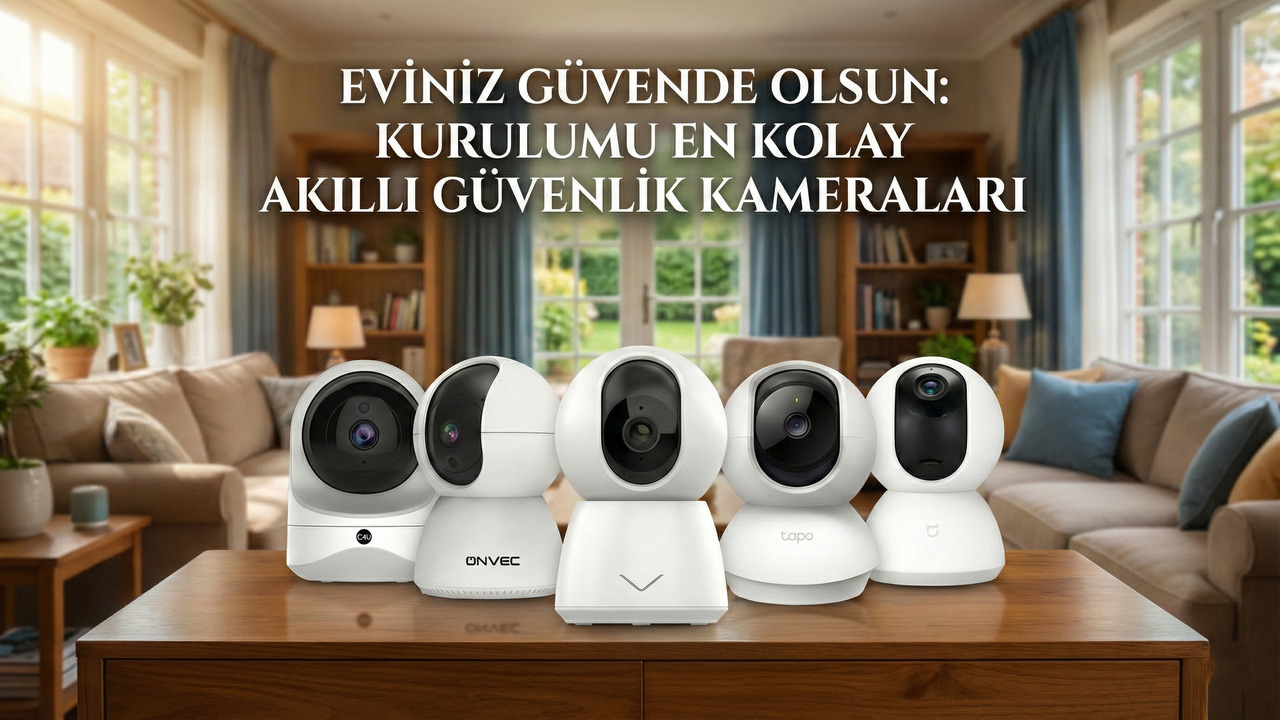 Eviniz Güvende Olsun: Kurulumu En Kolay Akıllı Güvenlik Kameraları