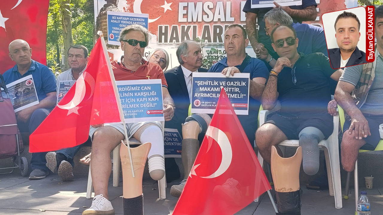 Gaziler protez bacaklarini cikardi adalet talebini yineledi cvAxCi7Z